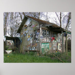 Raggedy Old Structure Poster