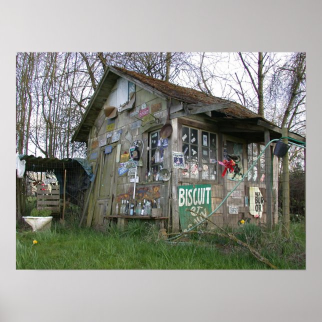 Raggedy Old Structure Poster (Vorne)