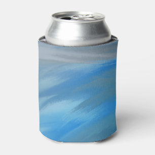 Raging Blue Wave Fluid Marble Dosenkühler