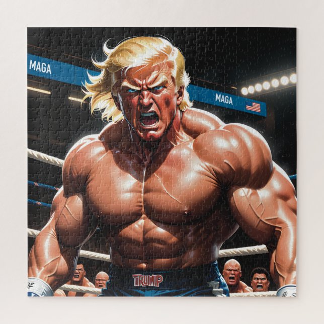 Raging Donny T (MIXED MARTIAL ARTS/Wrestling MAGA  Puzzle (Vertikal)