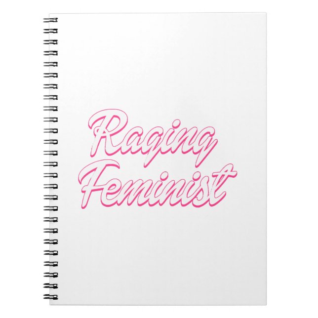 Raging Feminist Doll Notizblock (Vorderseite)