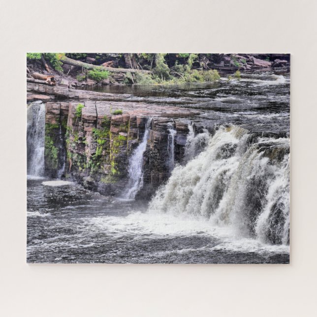 Raging River - Manabezho Falls - 16x20 - 520 Stk. Puzzle (Horizontal)