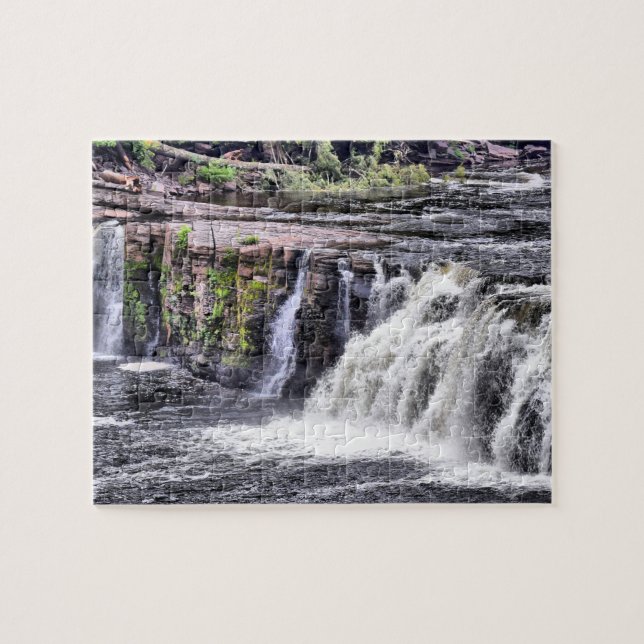 Raging River - Manabezho Falls - 8x10 - 110 Stk. Puzzle (Horizontal)