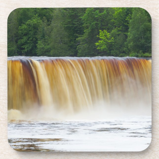 Raging Upper Tahquamenon Getränkeuntersetzer (Vorderseite)