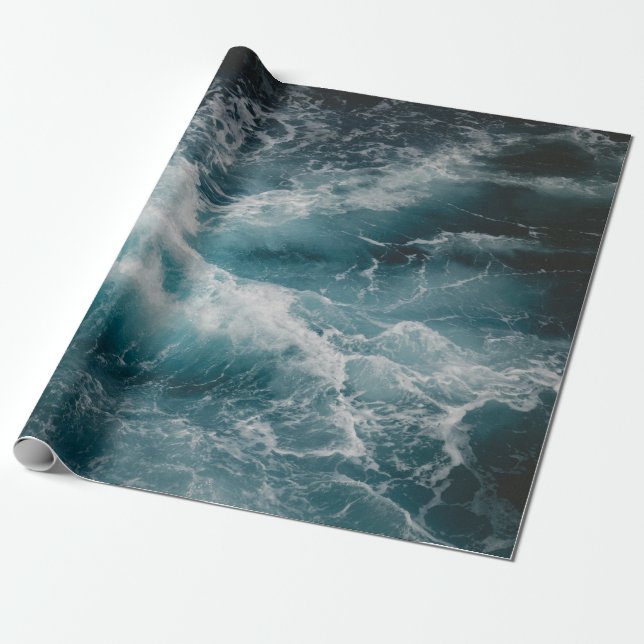 RAGING WATER GESCHENKPAPIER (Ungerollt)
