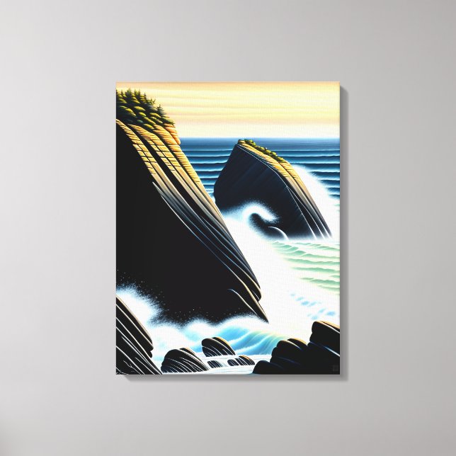 Raglan - Leinwand Art Print (Vorderseite)