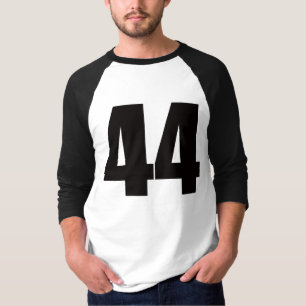 Raglan-Shirt mit Nr. 44 T-Shirt