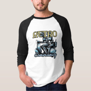 Raglan-T - Shirt für Männer 3/4-Sieb