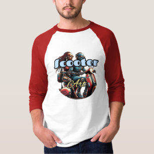 Raglan-T - Shirt für Männer 3/4-Sieb
