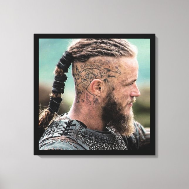 Ragnar Lothbrok Leinwanddruck (Vorderseite)