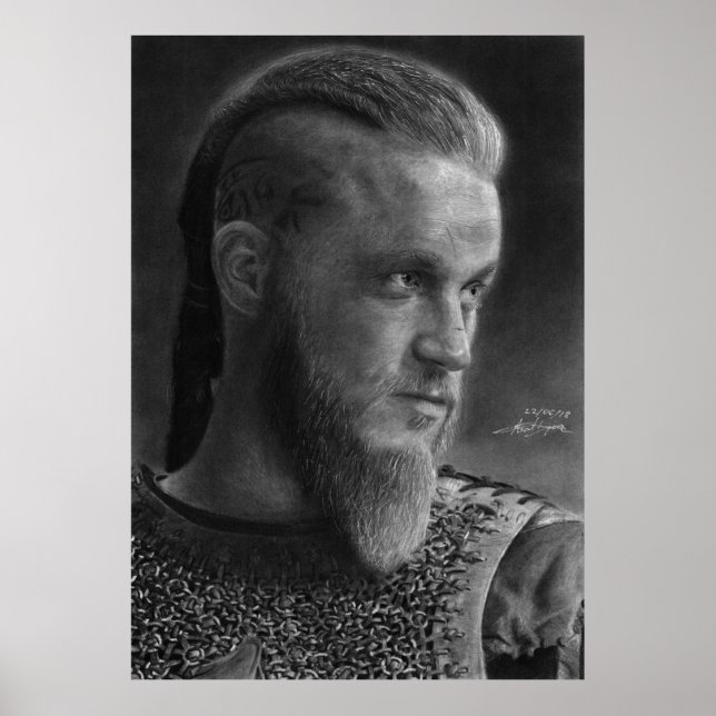 Ragnar Lothbrok Poster (Vorne)