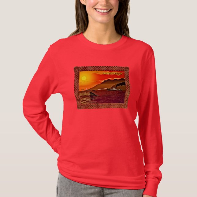 Ragnarok für Wale T-Shirt (Vorderseite)