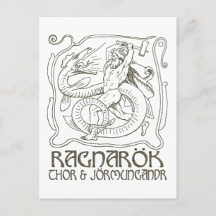 Ragnarök Postkarte