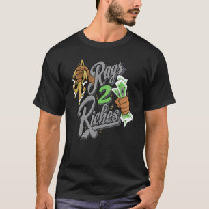 Rags 2 Riches Retro Green Bean 5s Match T-Shirt