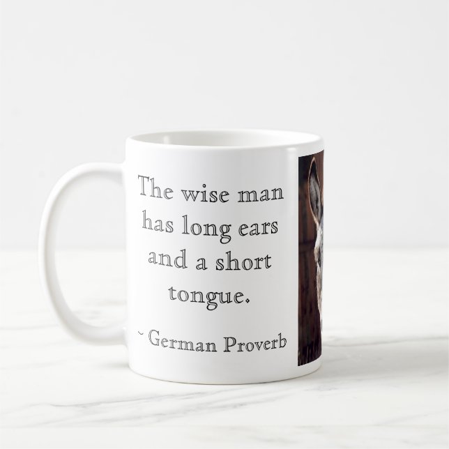 Rags der Esel Tasse (Links)