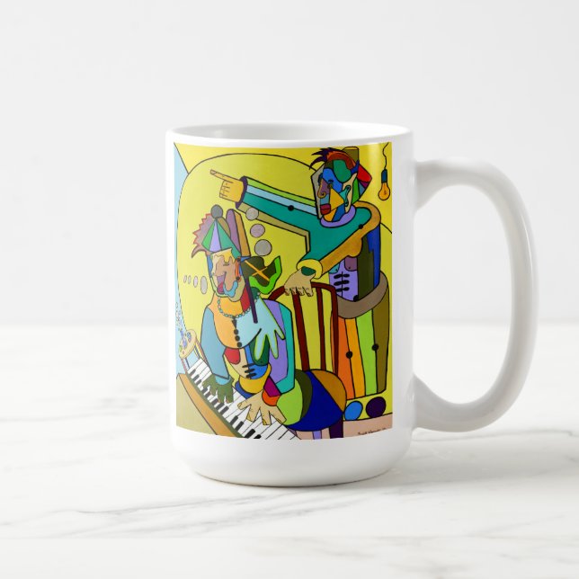 "Ragtime-Szene" durch Ruchell Alexander Kaffeetasse (Rechts)