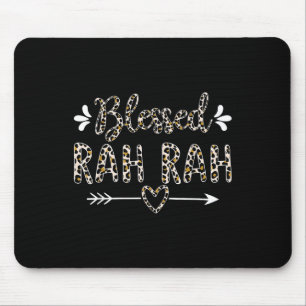 Rah Rah Grandma Grandmutter Niedlich Leopard Mousepad