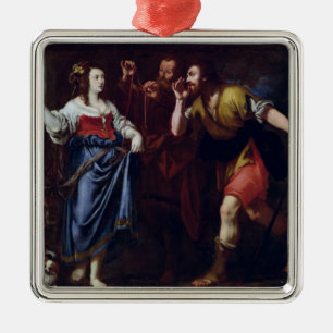 Rahab und die Abgesandte von Joshua Silbernes Ornament