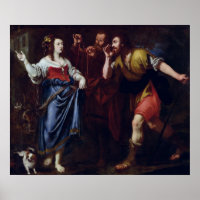 Rahab und die Emissaries von Joshua