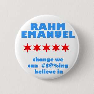 Rahm Emanuel für Bürgermeister Button