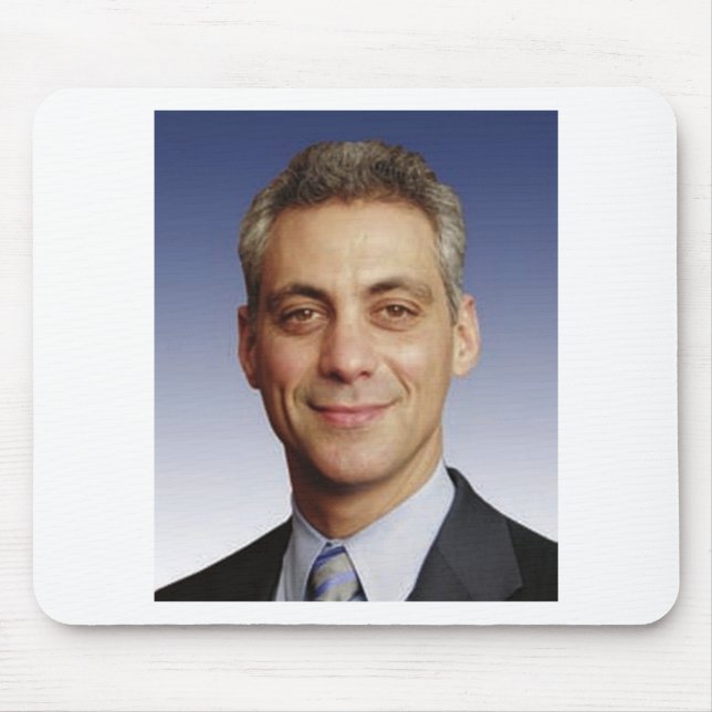 Rahm Emanuel für Bürgermeister Mousepad (Vorne)