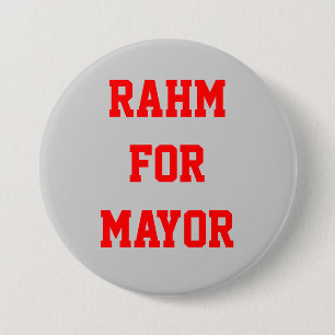 RAHM FÜR BÜRGERMEISTER BUTTON