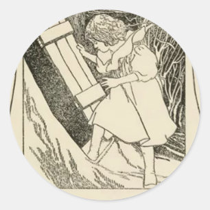 Rahmen8 Runder Aufkleber