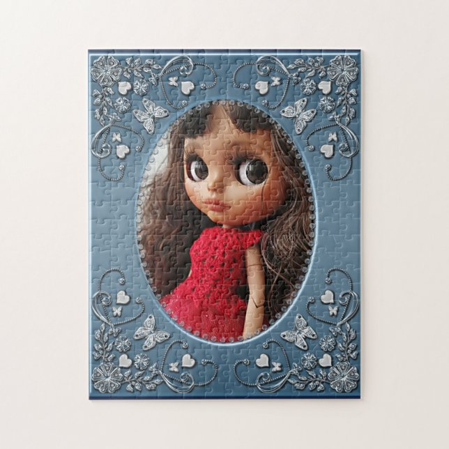 Rahmen aus Foto, für Foto, Foto Puzzle (Vertikal)