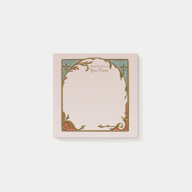 Rahmen der hl. Johanna von Orléans (BF 01) 3"x3" Post-it Klebezettel (Vorderseite)