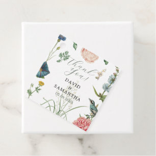 Rahmen für geheime Garden-Wildblumen Geschenkanhänger