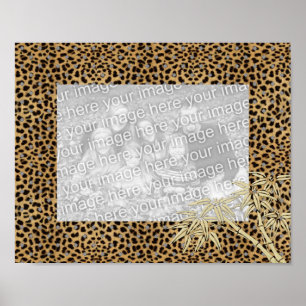 Rahmen für Ihr Foto-Poster-Bild Leopard Poster