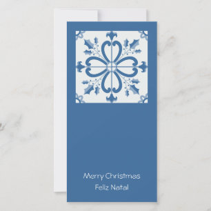 Rahmen für Weihnachtslieder und Blume Feiertagskarte