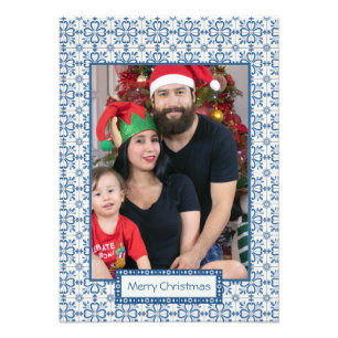 Rahmen für Weihnachtslieder und Blume Fotodruck