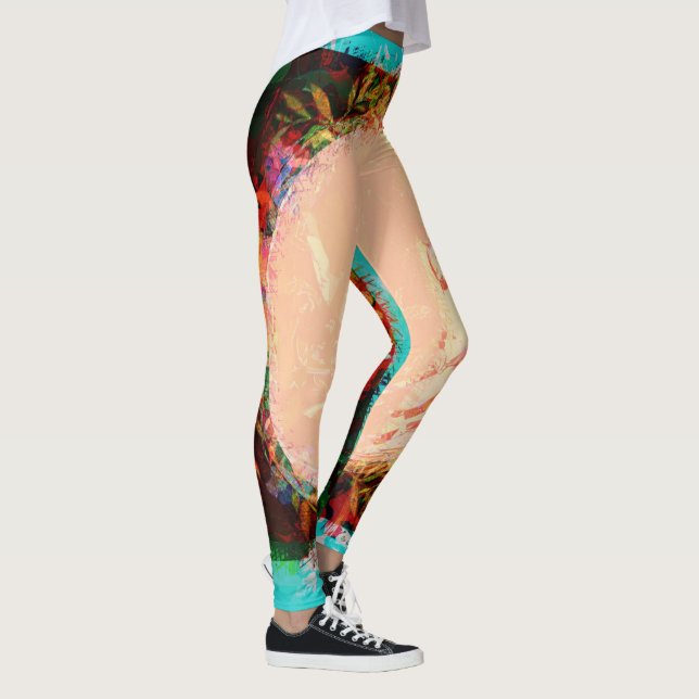 Rahmen-Leggings Leggings (Rechts)