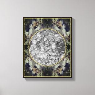 Rahmen mit Hortensien-Lacecap - Erstelle Dein eige Leinwanddruck