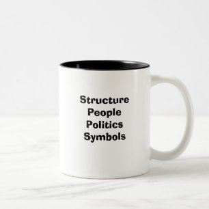 Rahmen-Tasse Zweifarbige Tasse
