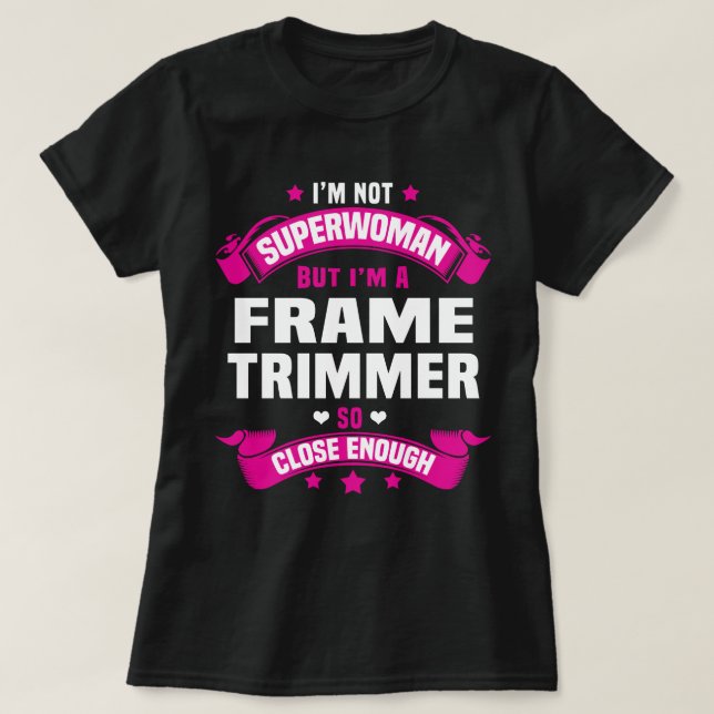 Rahmen Trimmer T-Shirt (Design vorne)