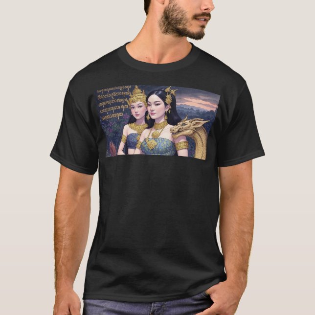 Rahu Photobombs T-Shirt (Vorderseite)