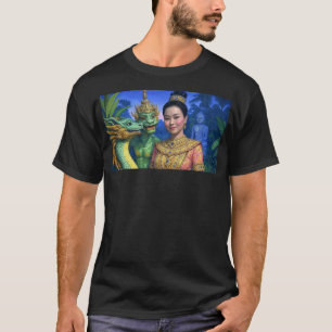 Rahu stellt einen Freund zum Essen vor T-Shirt