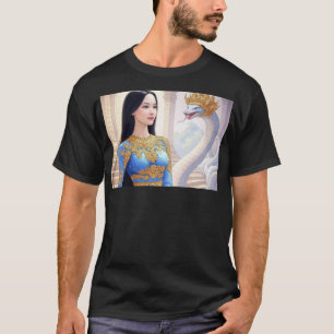 Rahu und Mealea Wander Angkor Wat's Hall T-Shirt
