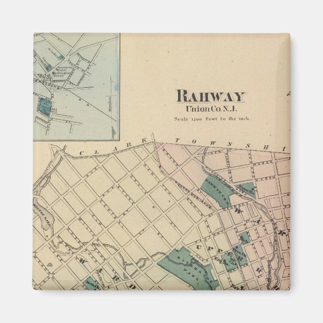 Rahway, Magnet (Vorne)