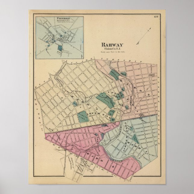 Rahway, Poster (Vorne)