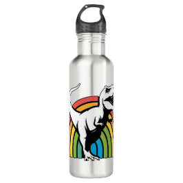 Raibow T-Rex Edelstahlflasche