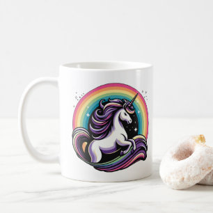 Raibow Unicorn Kaffeetasse