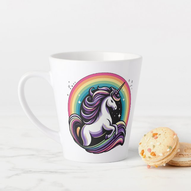 Raibow Unicorn Milchtasse (Beispiel)