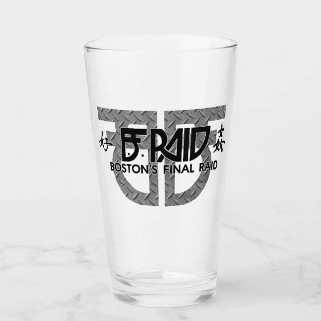 Raid Pint Glass Glas (Vorderseite)