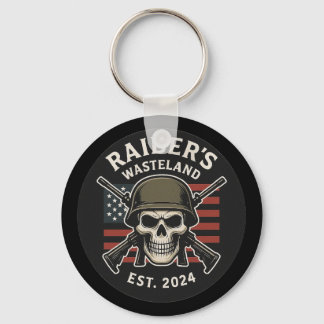 Raider’s Wasteland Logo Bester Server Schlüsselanh Schlüsselanhänger