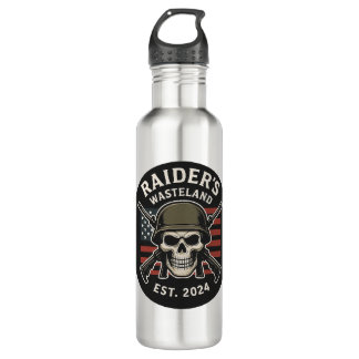 Raider’s Wasteland Official Logo Water Bottle Edelstahlflasche