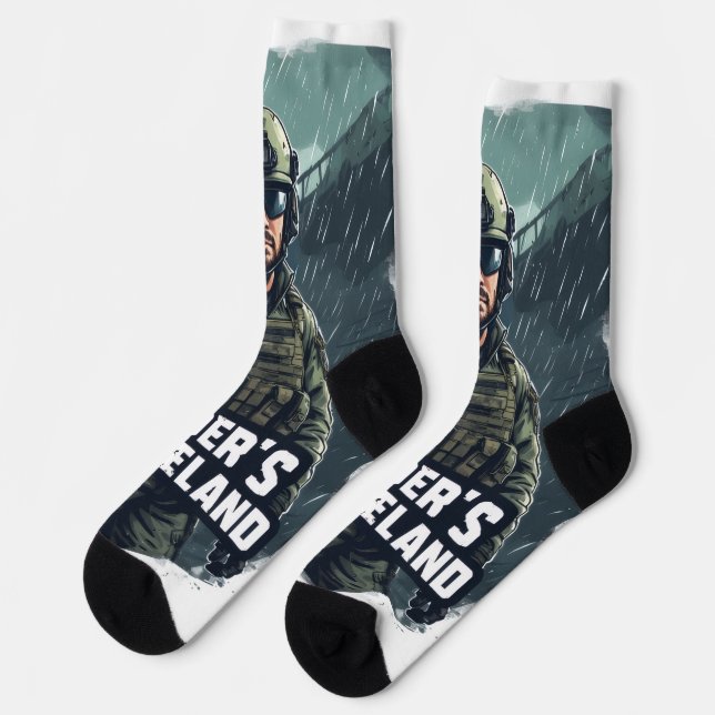Raider’s Wasteland Sakhal Socken (Linkes Detail)