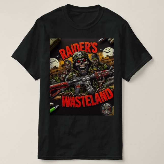 Raider’s Wasteland Zombie Skelly Shirt (Design vorne)